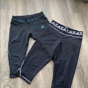 Adidas Capri workout leggings